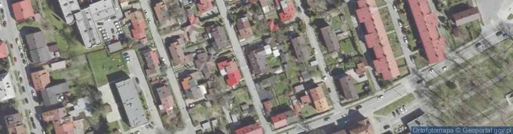 Zdjęcie satelitarne Renata Kulińska Wspólnik Spółki Cywilnej: Internetowe Biuro Podróży Karpatia
