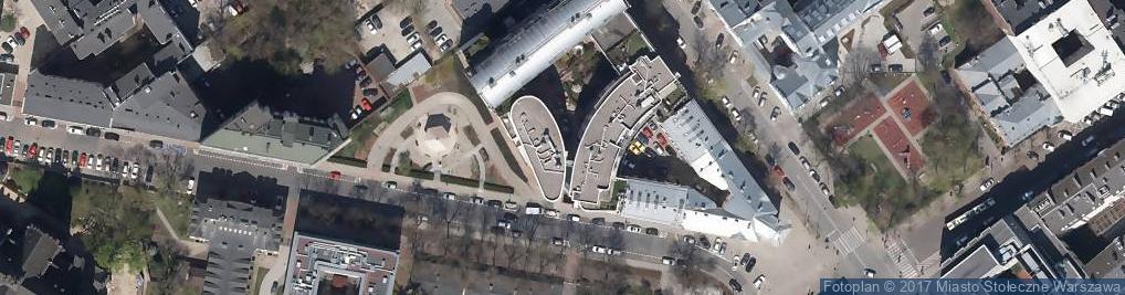Zdjęcie satelitarne AJT Biuro Rachunkowe Warszawa