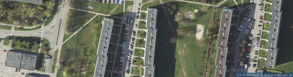Zdjęcie satelitarne Akset Biuro Rachunkowe