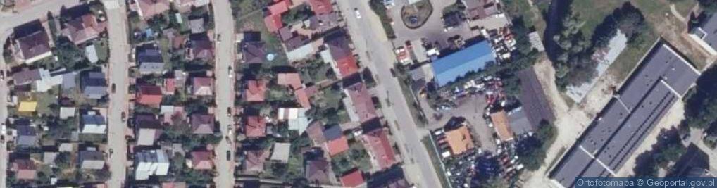 Zdjęcie satelitarne Amer Biuro Rachunkowe