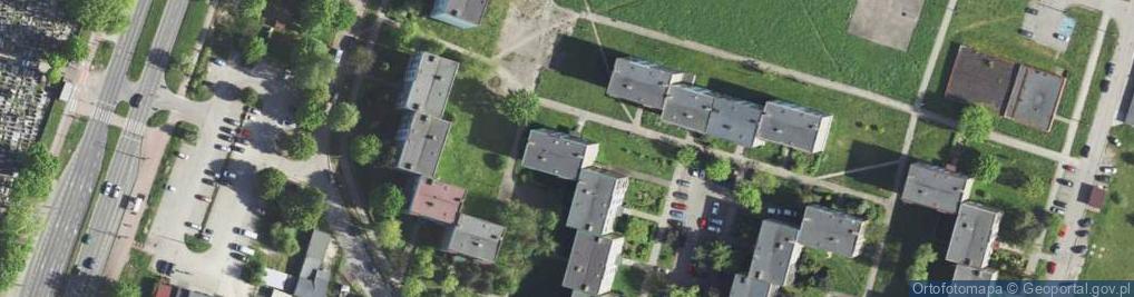 Zdjęcie satelitarne Biuro Administracyjno Rachunkowe Arjadna