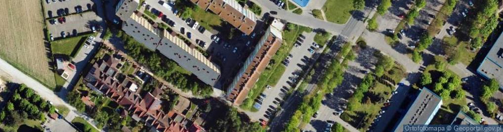 Zdjęcie satelitarne Biuro Fiscus Finanse Ekonomia Księgowość