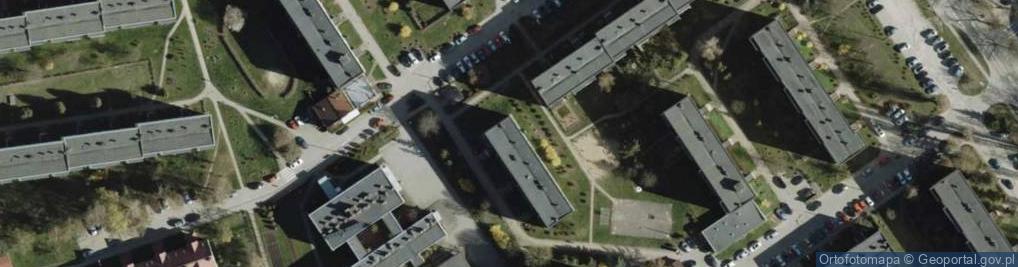 Zdjęcie satelitarne Biuro Rachunkowe A M