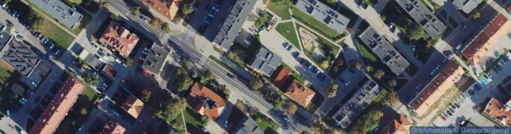Zdjęcie satelitarne Biuro Rachunkowe Egida