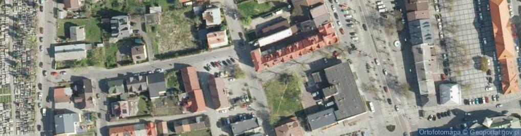 Zdjęcie satelitarne Biuro Rachunkowe Jaglewicz Sławomir Borzęcka Ewa