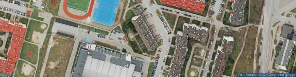 Zdjęcie satelitarne Biuro Rachunkowe Księga Krawczyk Barbara Karaś Jadwiga