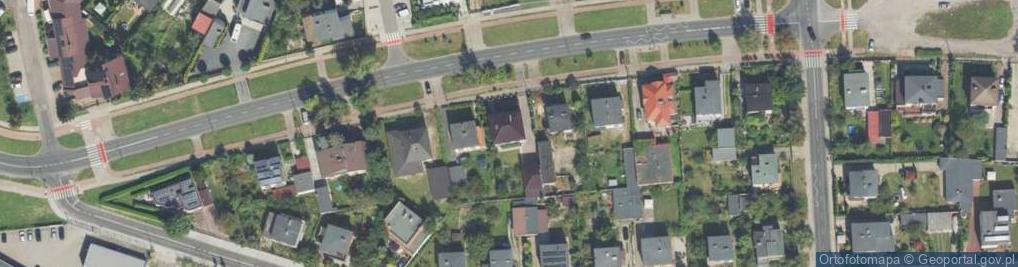 Zdjęcie satelitarne Biuro Rachunkowe MGR