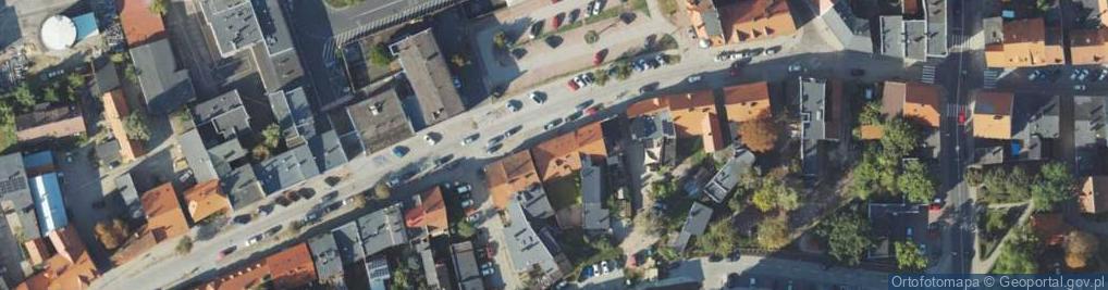 Zdjęcie satelitarne Biuro Rachunkowe Optima