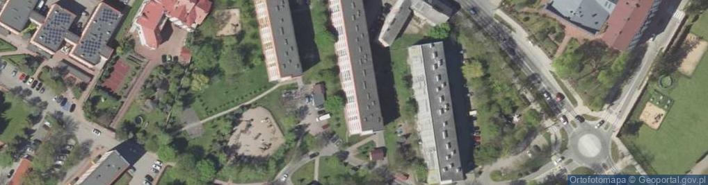 Zdjęcie satelitarne Biuro Rachunkowe Rachmistrz Wysocka