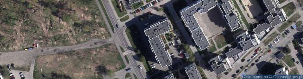 Zdjęcie satelitarne Biuro Rachunkowe Rachvig