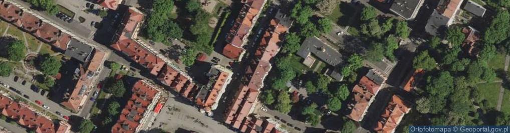 Zdjęcie satelitarne Biuro Rachunkowe Zetka Dominika Pawlikowska Mieczysław Kalinowski