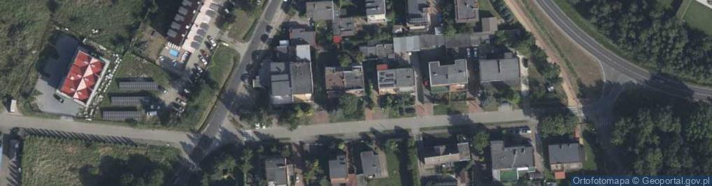 Zdjęcie satelitarne Biuro Rachunkowo Podatkowe Fin Ex