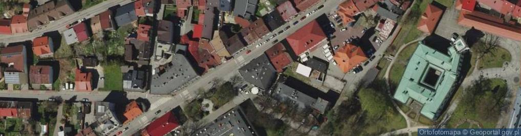 Zdjęcie satelitarne Biuro Rachunkowo Podatkowe L Profit Lidia Rzeszótko Cecylia Jurasz