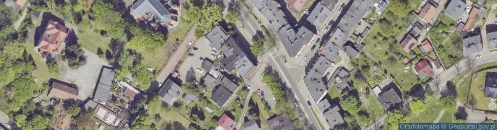 Zdjęcie satelitarne Biuro Rachunkowo Prawne Hossa