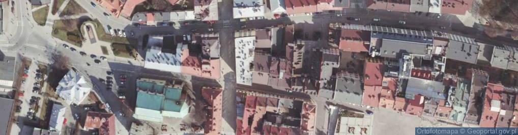 Zdjęcie satelitarne Biuro Rachunkowości z Frankiewicz T Kula