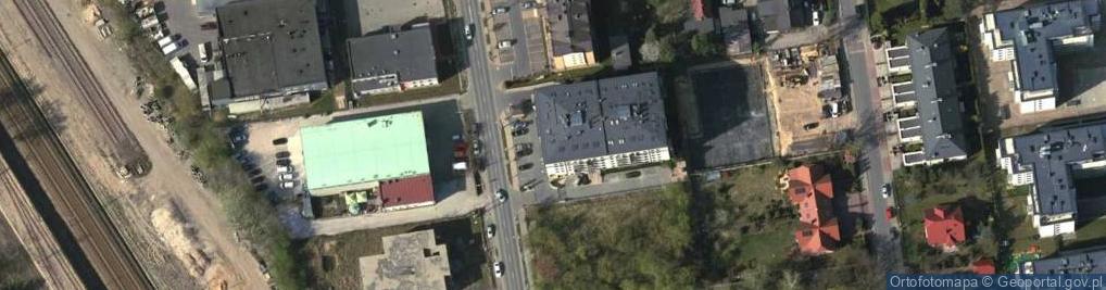 Zdjęcie satelitarne Danuta Niedziółka Wiktoria - Danuta Niedziółka Usługi Rachunkowe, Szkoleniowe i Turystyczne