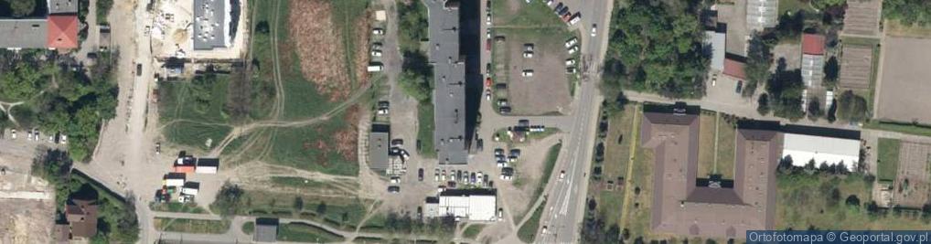 Zdjęcie satelitarne Hugiel Lazarowicz Anna Pawlak Marek Anna Biuro Rachunkowe
