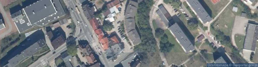 Zdjęcie satelitarne Jan Janta Lipiński Biuro Rachunkowe Janta