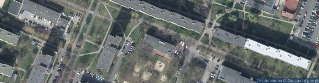 Zdjęcie satelitarne Justyna Czajkowska Biuro Rachunkowe Optimum