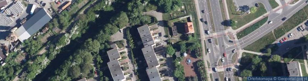 Zdjęcie satelitarne Karolina Dądera Biuro Rachunkowe