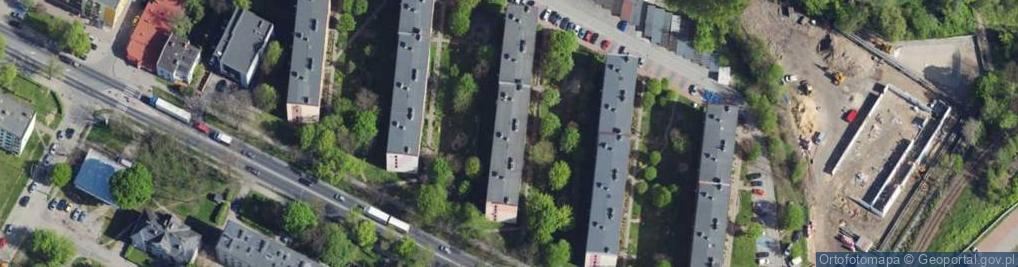 Zdjęcie satelitarne Strach Chrzanowska