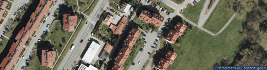 Zdjęcie satelitarne Usługi Rachunkowo Księgowe Łęgowska Mariola Lidak Marzena