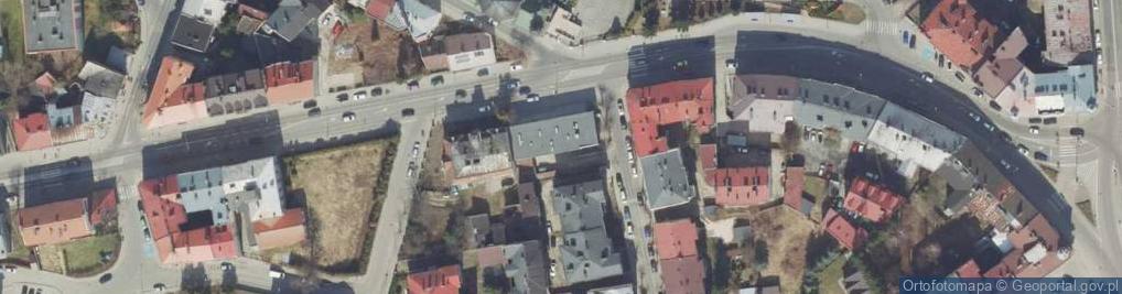 Zdjęcie satelitarne w&K Biuro Rachunkowe
