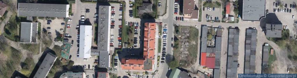 Zdjęcie satelitarne Żłobek Kubusiowy Raj Elżbieta Nowocień, Biuro Rachunkowe Euro Elżbieta Nowocień, Punkt Przedszkolny Kubusiowy Raj Elżbieta Nowocień