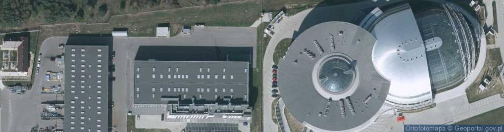 Zdjęcie satelitarne Aeropolis Podkarpacki Park Naukowo-Technologiczny