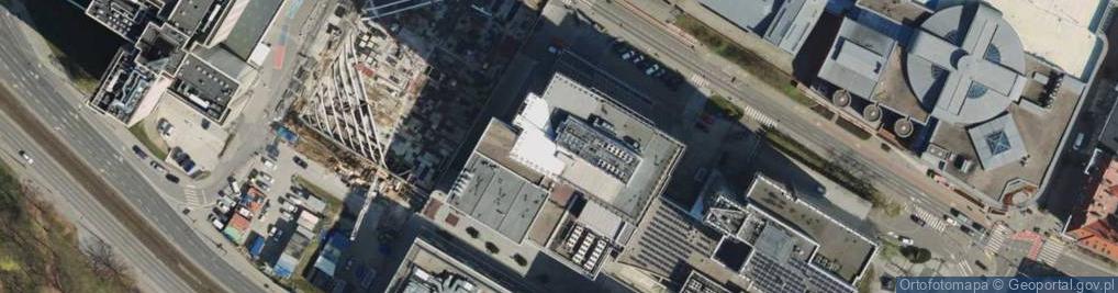 Zdjęcie satelitarne Andersia Tower