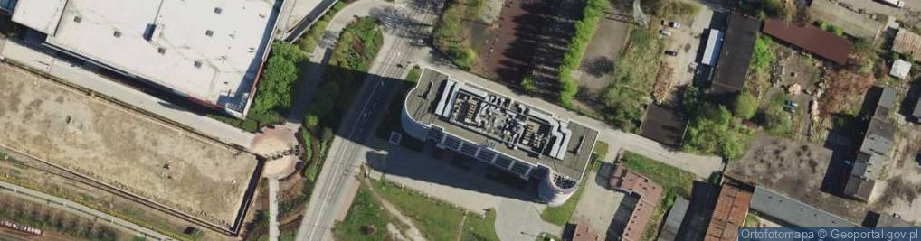Zdjęcie satelitarne Biurowiec