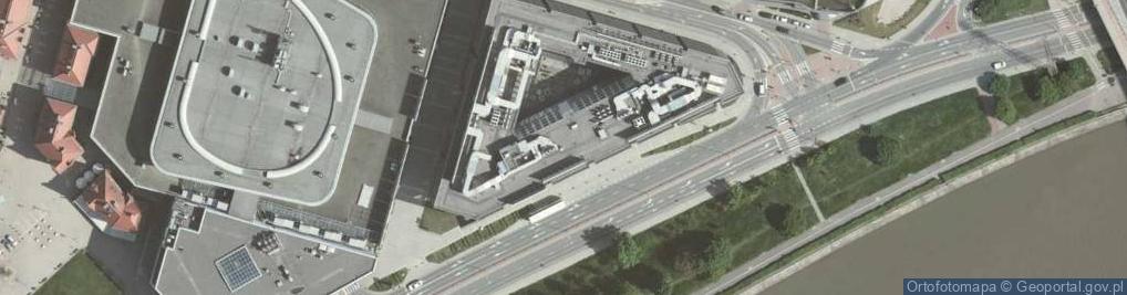 Zdjęcie satelitarne Centrum Biurowe Kazimierz