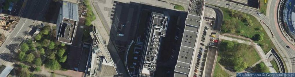 Zdjęcie satelitarne Katowickie Centrum Biznesu