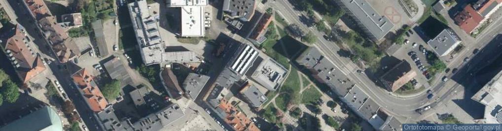 Zdjęcie satelitarne Opolskie Centrum Wysokich Technologii