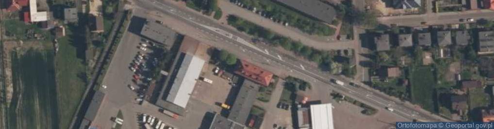 Zdjęcie satelitarne PKS Wieluń (biura)