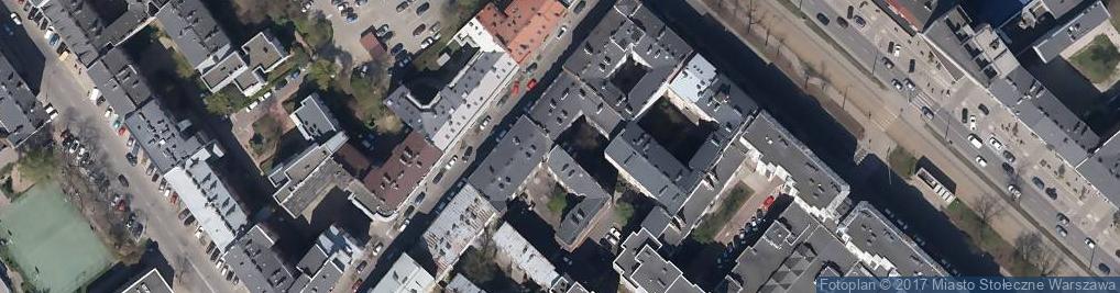 Zdjęcie satelitarne Printex Warszawa Praga