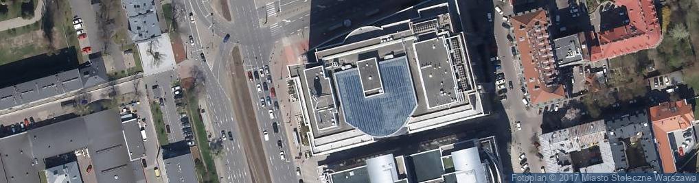 Zdjęcie satelitarne Puławska Financial Center