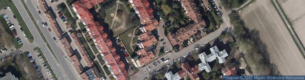 Zdjęcie satelitarne Spółdzielnia Domów Jednorodzinnych Pachnąca