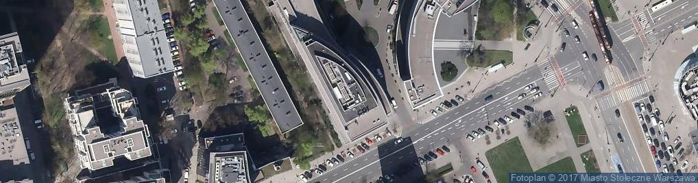Zdjęcie satelitarne Śródmieście, Saski Crescent, ul. Król
