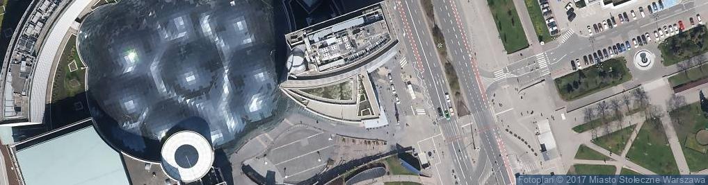 Zdjęcie satelitarne Śródmieście, Skylight