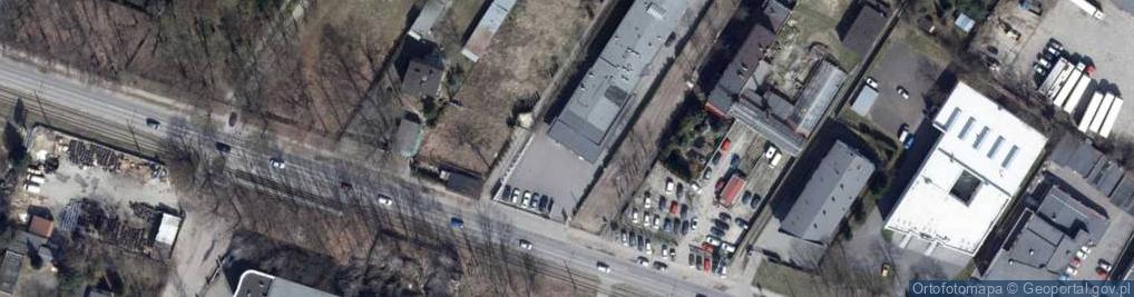 Zdjęcie satelitarne Tłokiński