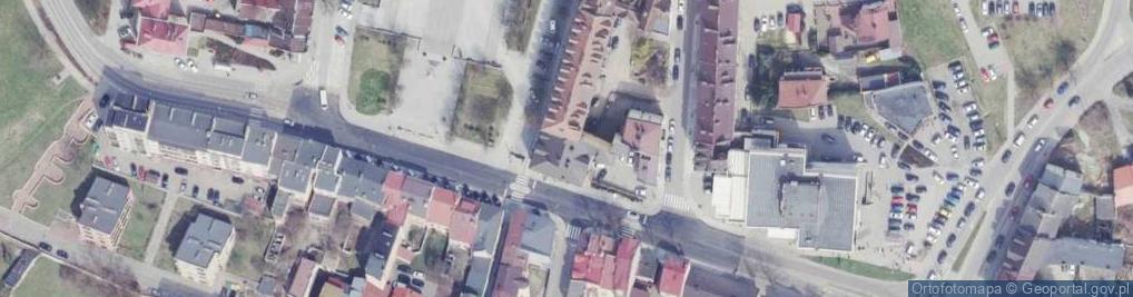 Zdjęcie satelitarne BNP Paribas - Oddział