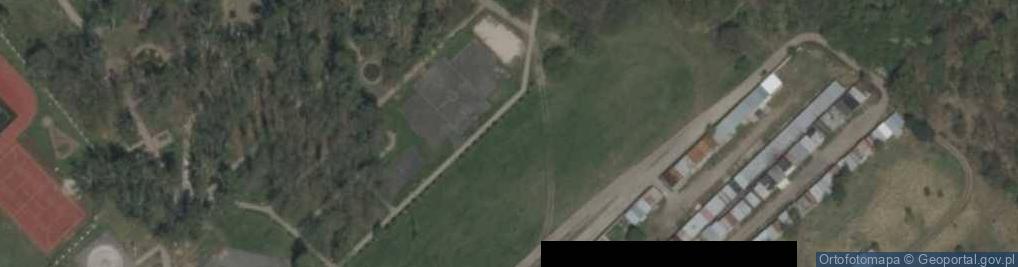 Zdjęcie satelitarne Boiska sportowe