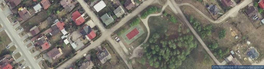 Zdjęcie satelitarne Koszykówka