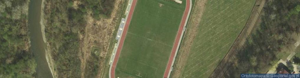 Zdjęcie satelitarne KS Bobowa