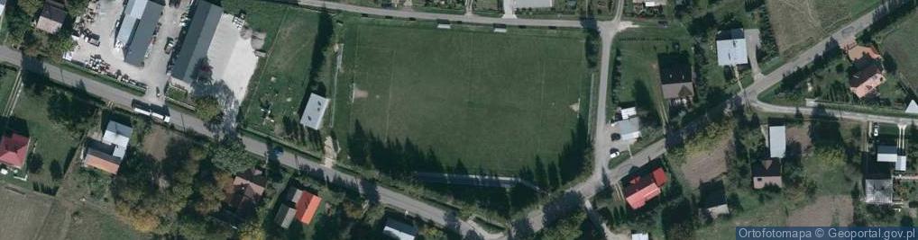 Zdjęcie satelitarne LKS Błękitni Grzęska