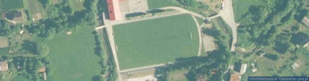 Zdjęcie satelitarne LKS Chełm Stryszów