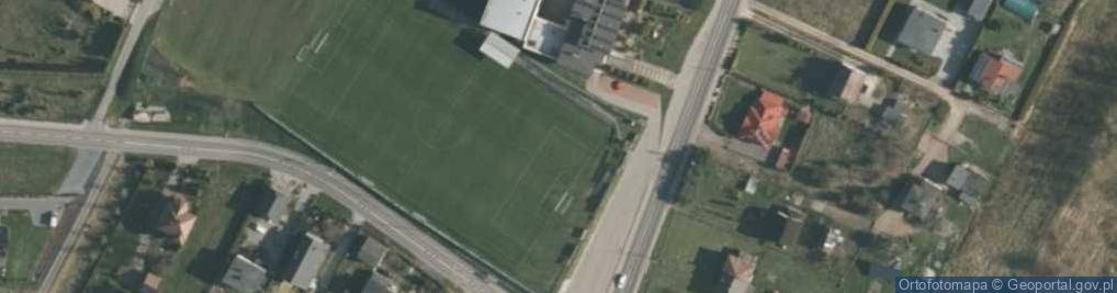 Zdjęcie satelitarne LKS Gwiazda-Skrzyszów