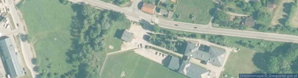 Zdjęcie satelitarne LKS Iskra Klecza Dolna
