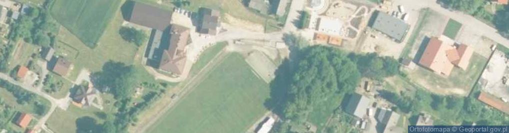 Zdjęcie satelitarne LKS Orzeł Radocza